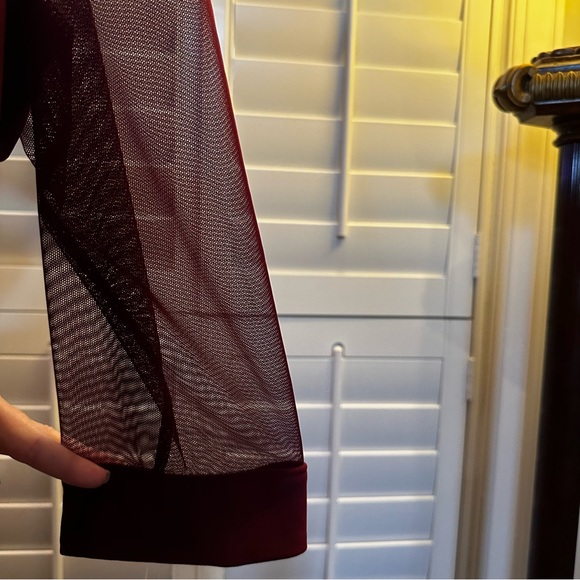 🔥👗R&M Collection Merlot 2 Piece Dress with Jacket Sz 14 - Picture 5 of 9